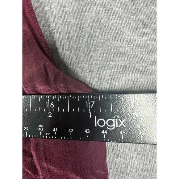 FRENCH CONNECTION T-SARAH COLOR BLOCK SILK DRESS, Pink/SPCE,Size 4, MSRP $178 - Picture 6 of 7